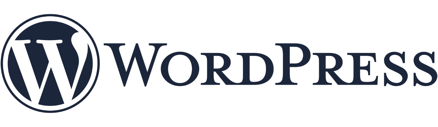 WordPress logo donker
